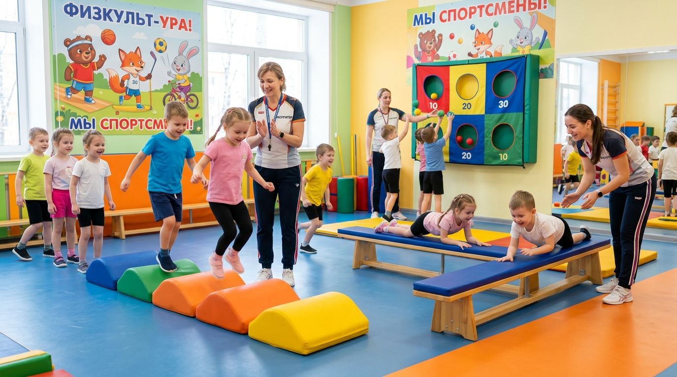 Инновационные подходы к организации и проведению физкультурных занятий с детьми в ДОУ