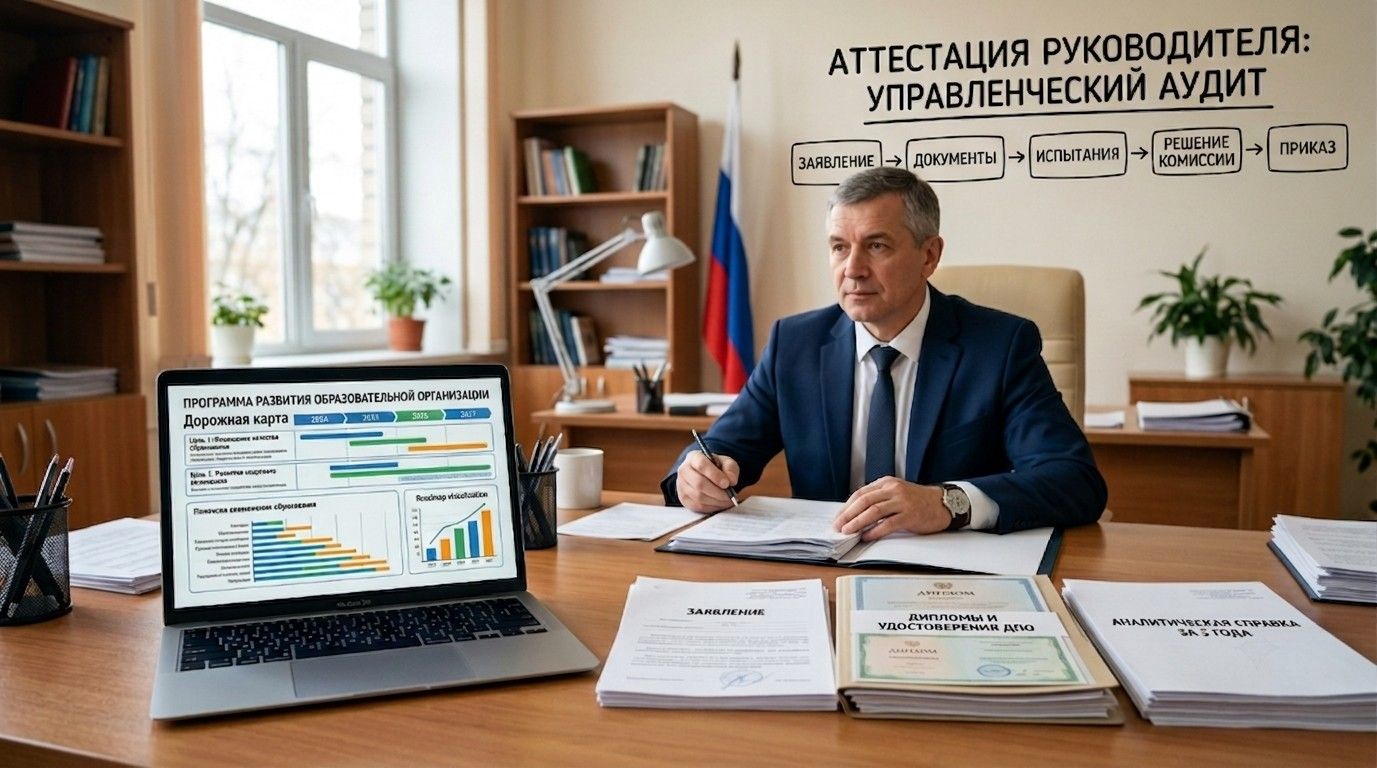 Порядок проведения аттестации: пошаговый алгоритм для руководителя