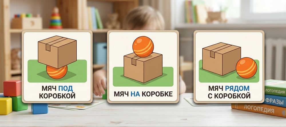 Карточки: от называния картинок к самостоятельной речи