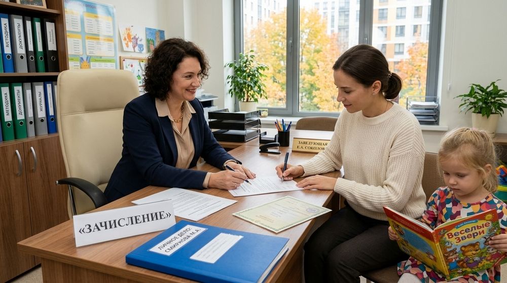 Как быстро оформляется зачисление в детский сад